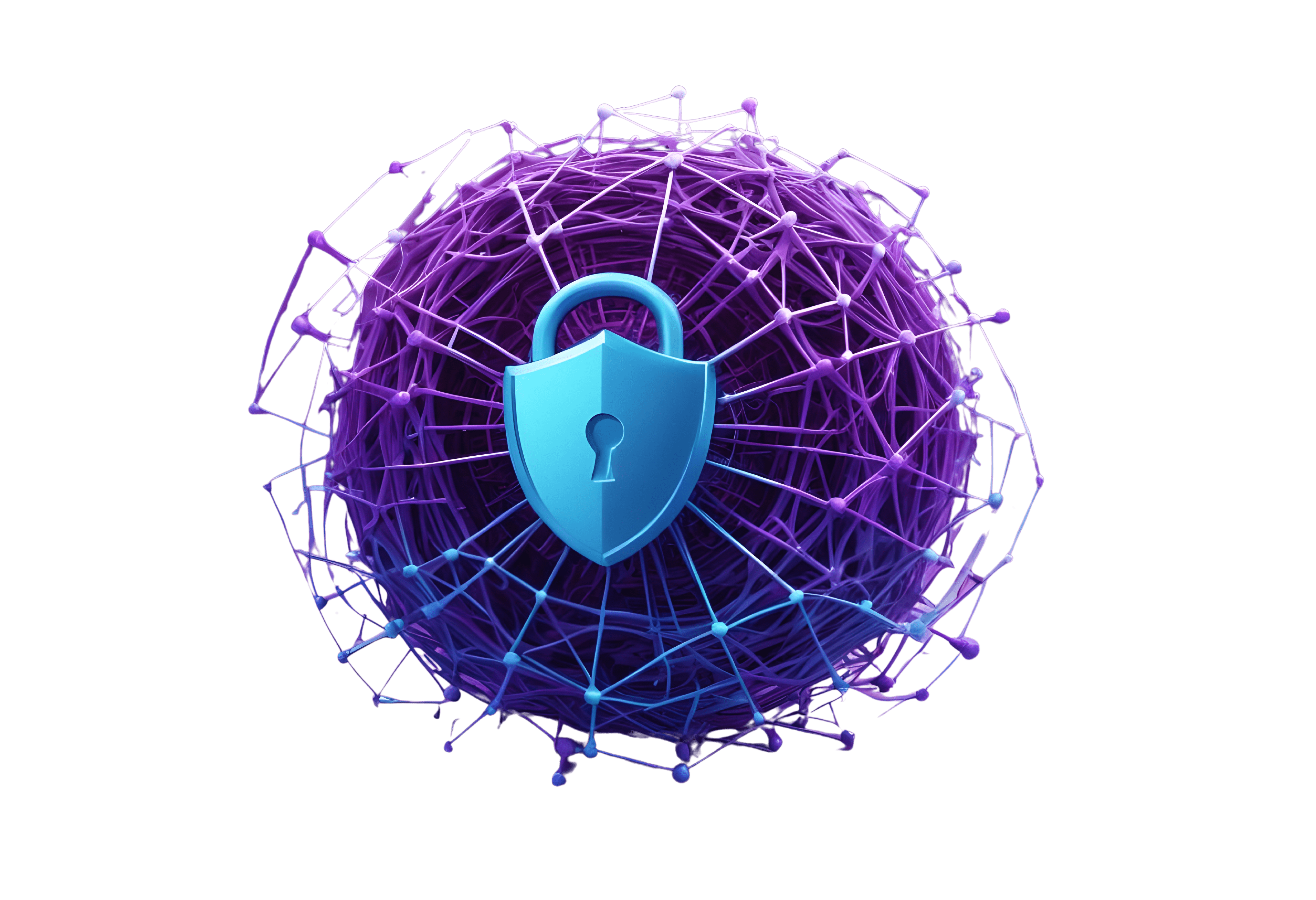A secure firewall icon symbolizing network security assessment.